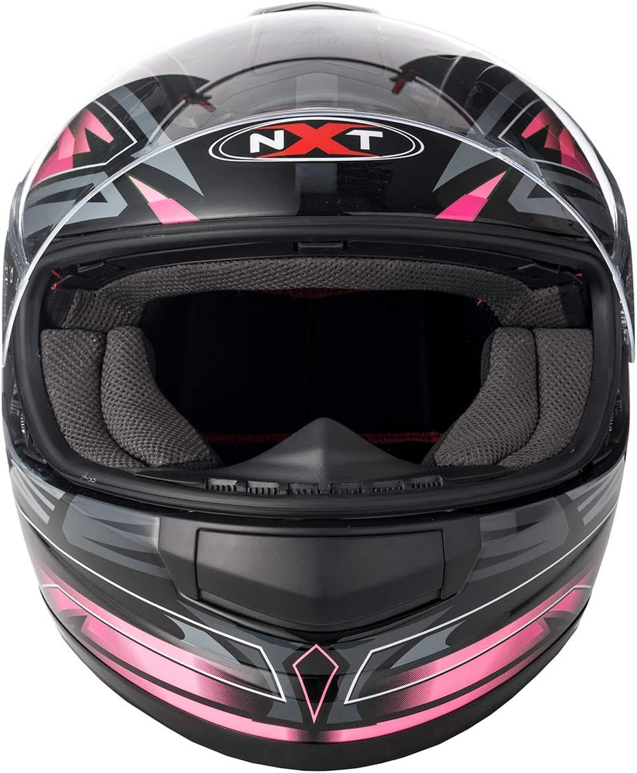 Full Face Sun Visor Front Motorbike Helmet Scooter Motorycle Bike Racing Helmet For Mens Womens Kids Boys - Size Medium