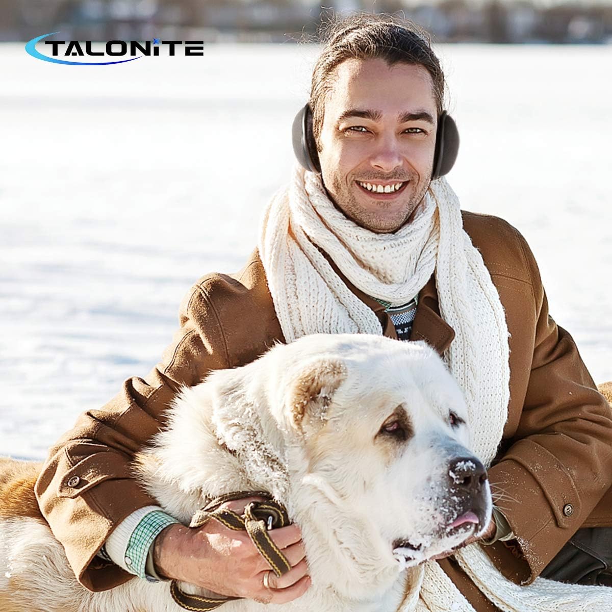 TALONITE Winter Ear Muffs (1 Pack/ 2 Pack/ 3 Pack) for Men & Women - Foldable Fleece Ear Warmers - Pefer for Outdoor Cycling Running Skiing - Behind The Head Earmuffs : Sports & Outdoors