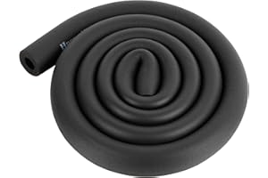 CARGEN Pipe Insulation Foam Tube - Foam Pipe Insulation for Pipe Freeze Protection and Sharp Edge Protection 1/2" ID x 3/8" THK x 6FT