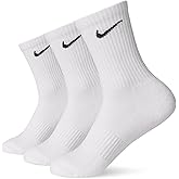 Nike Unisex Adult Everyday Lightweight Training Crew Socks (3 Pairs)