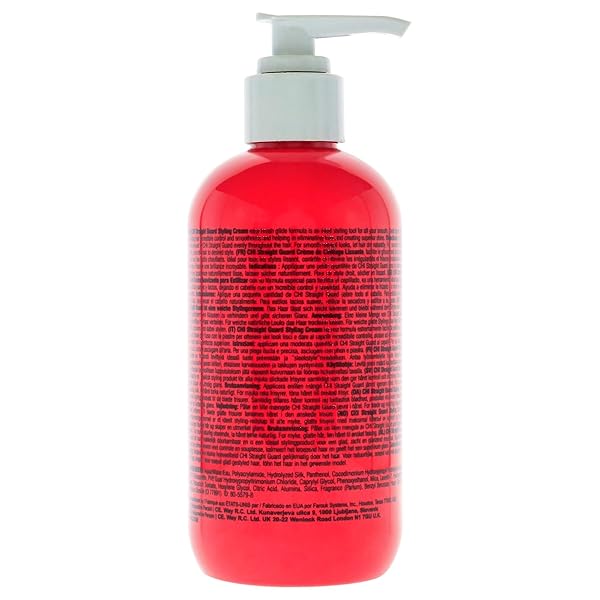 STRAIGHT GUARD SMOOTHING STYLING CREAM BY CHI FOR UNISEX – 8.5 OZ CREME – (PACK OF 3)