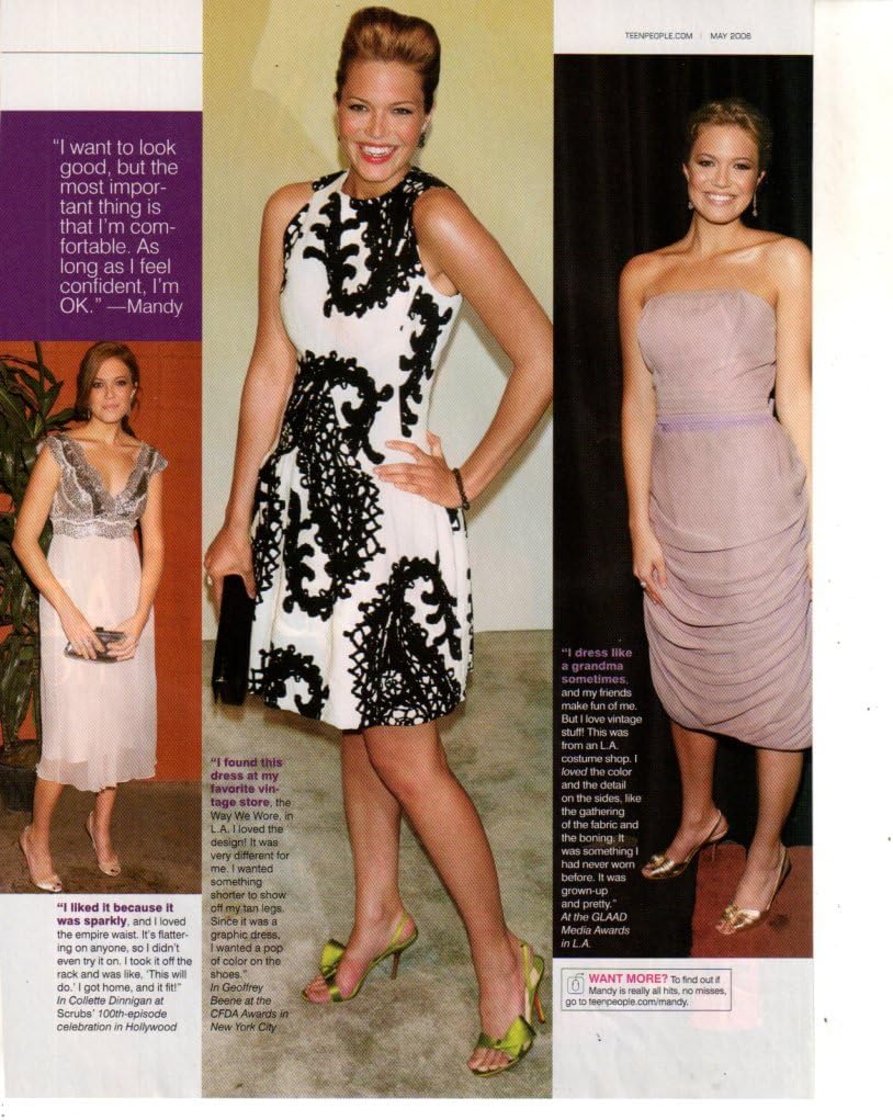 Mandy Moore Clipping Original Magazine Photo 8x10 1page Z5747 At Amazon S Entertainment Collectibles Store