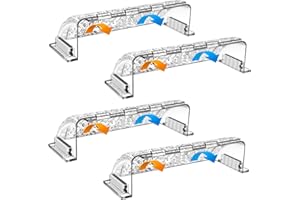 HOPYANE 9”-15.5” Adjustable Magnetic Air Deflector with Unique Surface for Sidewall, Ceiling Registers and Vents (4 Pack)