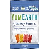 YumEarth Gluten Free Gummy Bears, Assorted Flavors, 2.5 Oz Bag - Allergy Friendly, Non GMO (Packaging May Vary)