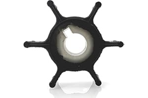 KUNOANZ 646-44352-01-00 Water Pump Impeller for For Yamaha 646-44352-01-00 for Mercury 47-80395M for Johnson Evinrude 382221 500369 for Sierra 18-3072 2 HP 2A 2B 2C