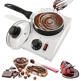 WICHEMI Chocolate Melting Pot Chocolate Melter Chocolate Tempering Machine | Chocolate Warmer, Chocolate Melting Machine, Electric Chocolate Melting Pot for Candy, Sugar, Butter, Cheese, Cream, Milk
