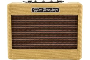 Fender Mini 57 Twin-Amp Electric Guitar Amplifier, Red