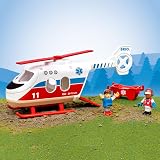 BRIO World Rescue Helicopter Toy for Kids Age 3+ Railway Add On view 2