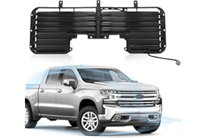 CarPartsDepot Front Active Grille Shutter w/Motor Compatible With 2017-2019 Chevrolet Silverado 1500 & GMC Sierra 1500 GM1206119 84363184