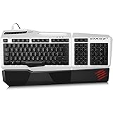 Mad Catz S.T.R.I.K.E.3 K/B Clavier filaire Gaming pour PC et MAC - Blanc