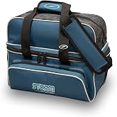 Storm 2 Ball Deluxe Tote Bowling Bag- Steel Blue/Black