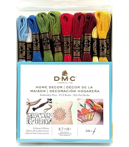 Amazon.com: DMC 6-Strand Embroidery Cotton Bundle