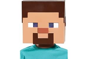 Disguise Steve Minecraft Mask, One Size