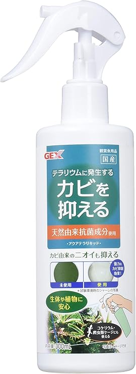 Amazon ジェックス アクアテラリキッド カビの発生ニオイ予防 スプレータイプ アクアテラリウム用 ジェックス 水質テスト 管理用品 通販