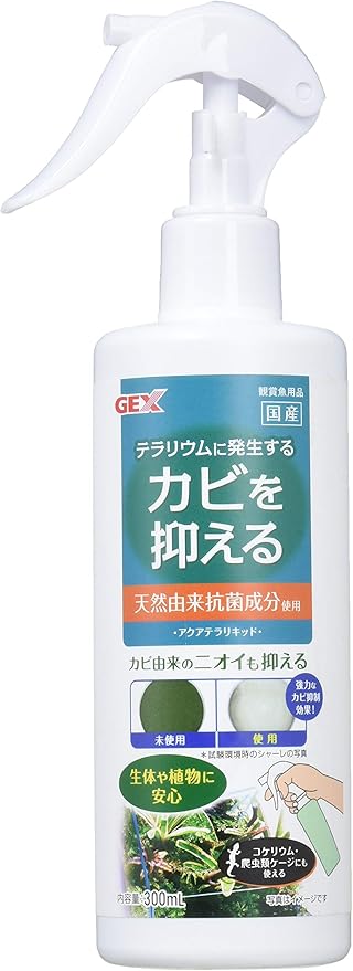 Amazon ジェックス アクアテラリキッド カビの発生ニオイ予防 スプレータイプ アクアテラリウム用 ジェックス 水質テスト 管理用品 通販