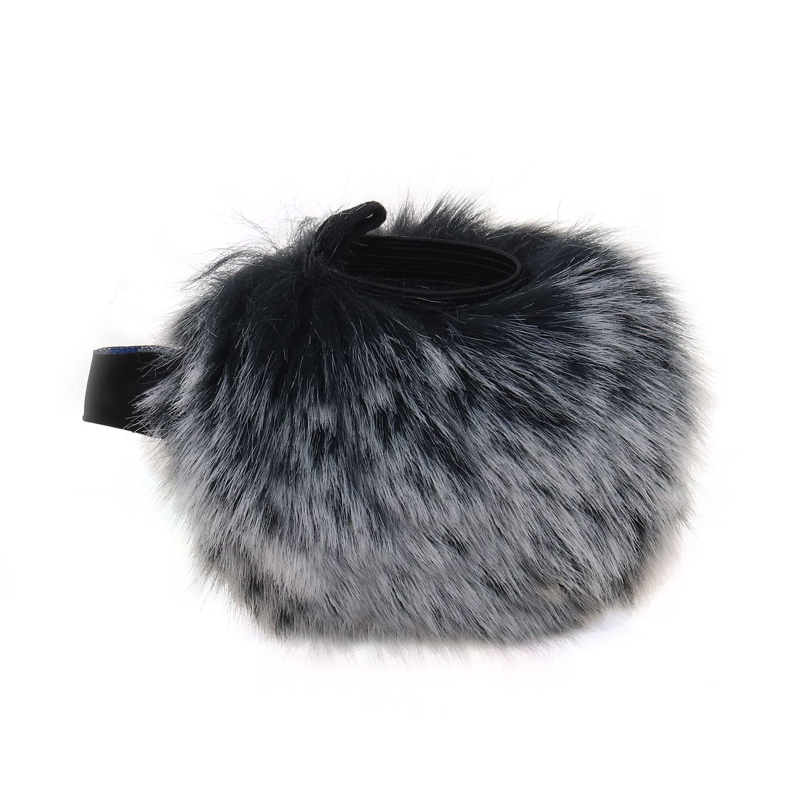 The Lord of the Tools Furry Microphone Windscreen Muff Compatible with Tascam DR-05X DR-05 Portable Digital Recorder Outdoor Mic Wind Cover Shield Microphone Pop Filter
