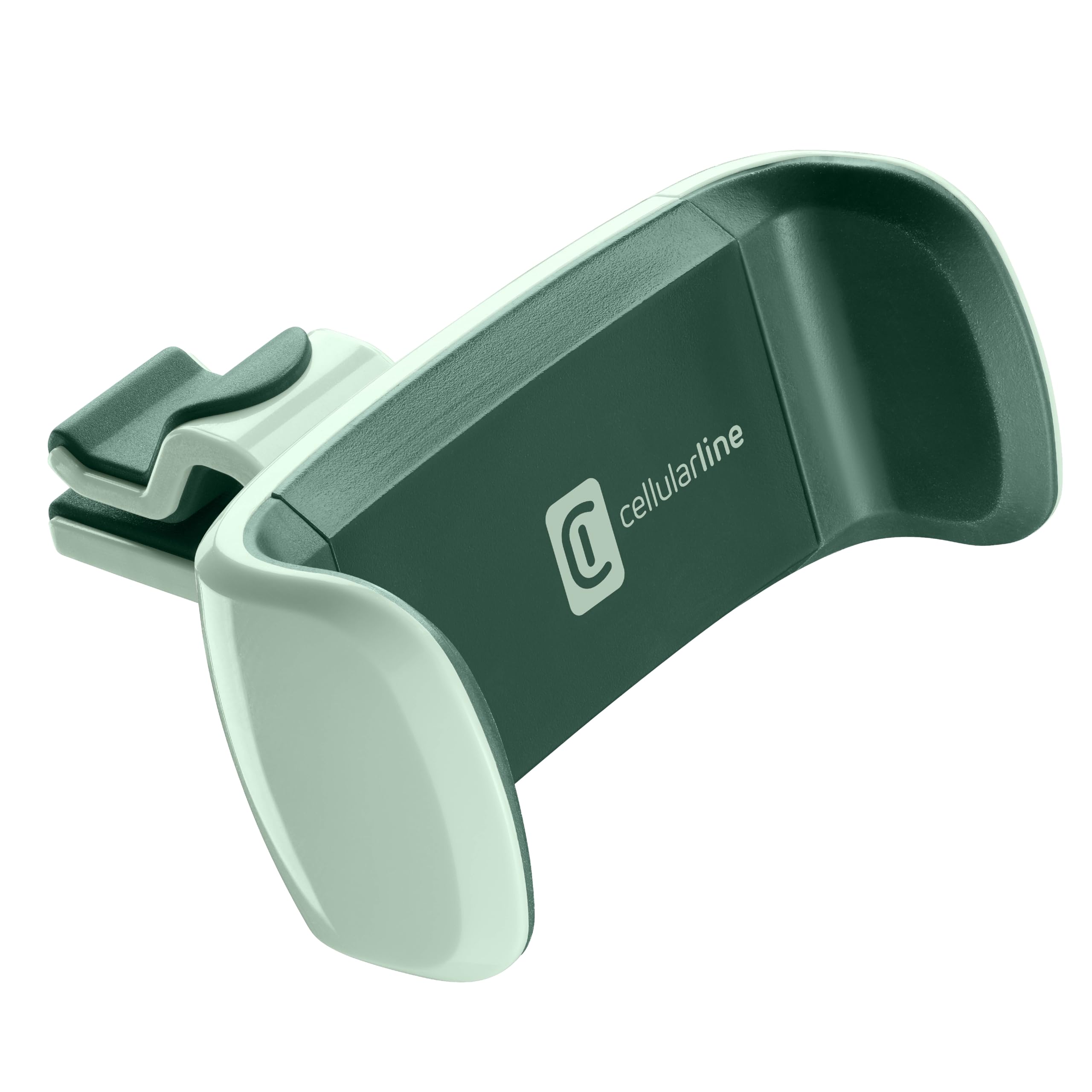 cellularline Car Holder - Universal | Colourful Smartphone Holder for the Car - 360° Rotating Ball Joint - Green