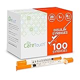 Care Touch Insulin Syringes - 28g 5/16" - 8 mm 1 cc
