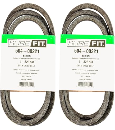 Rasenmäher-Antriebsriemen – 5/8 Zoll X 49 Zoll, Für Exmark/Toro Metro U.a., Ersetzt 1-323344