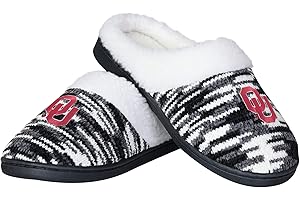 FOCON FOCO NFL Sherpa Lined Colorblend Cup Sole Slippers