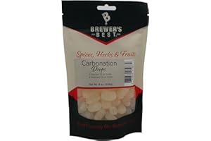Mash King Carbonation Drops – Pre­Measured Priming Pellets for Homebrew Beer Bottling – 27% Glucose / 73% Sucrose – 9 oz (256