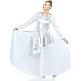 Danzcue Womens Asymmetrical Praise Dance Tunic