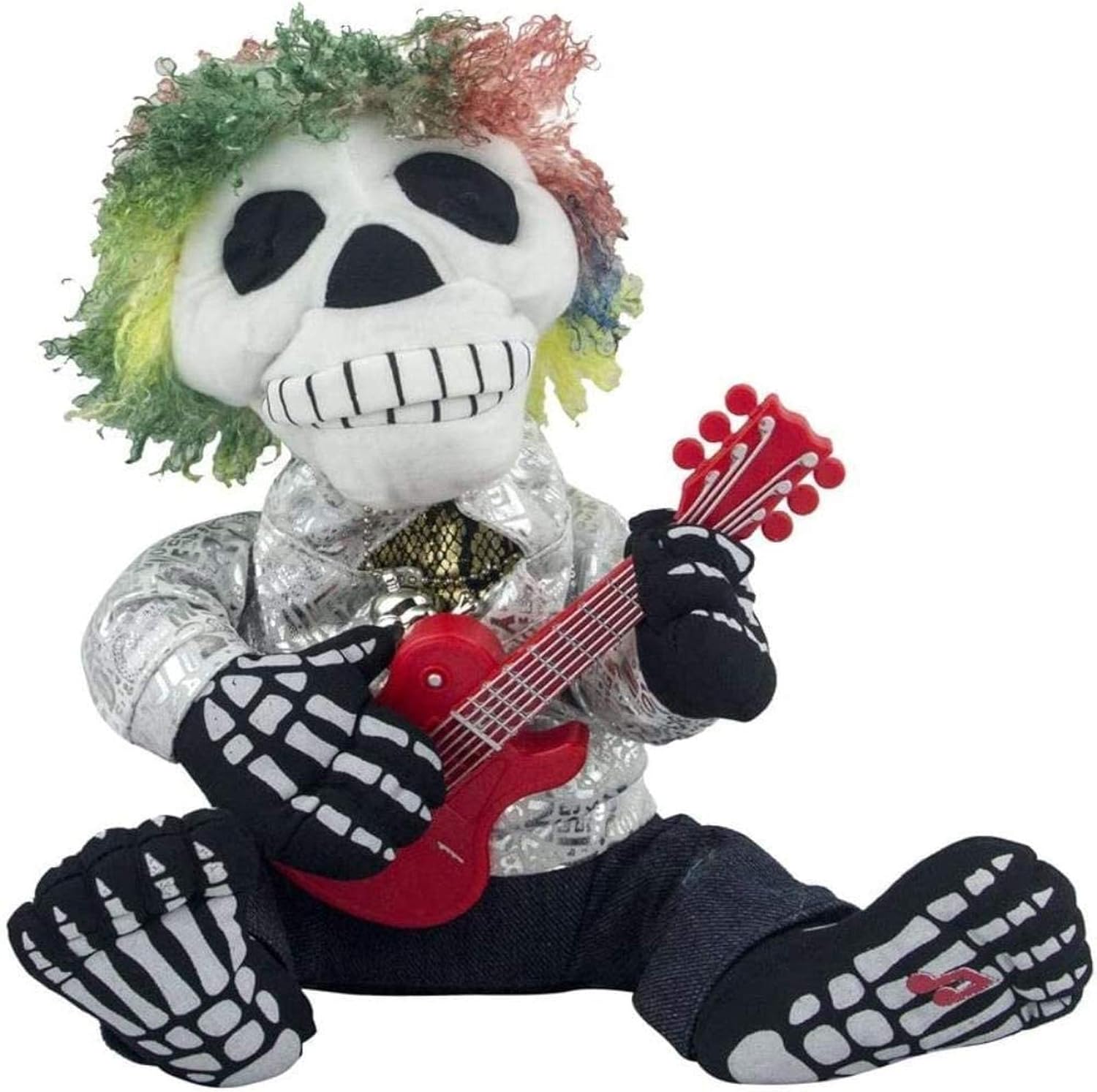 Twisting, Singing and Dancing Guitar Ghost Halloween Props Party