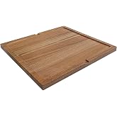 Ruvati 17.25 x 15.75 in Dual-Tier Wood Cutting Board - RVA1233 | solid wood, replacement