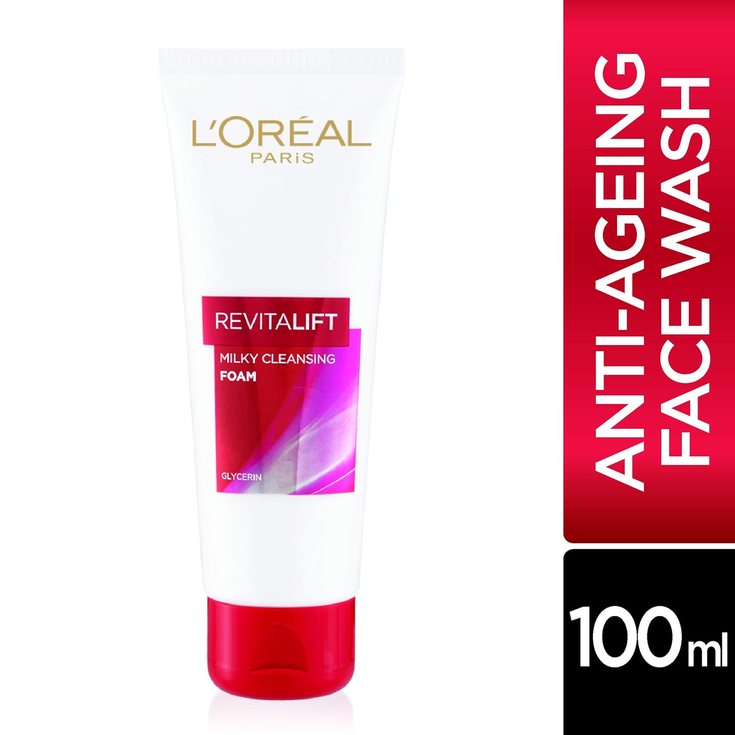 loreal milky foam face wash