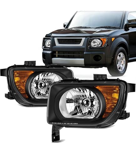 Amazon.com: For Honda Element EX/LX Headlight Lamp 2009 2010 2011