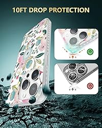 SCORPIFY for iPhone 15 Pro Case with Hibiscus