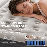 OlarHike King Size Airbed 152 x 203 cm with Built‑in Pump 46 cm High view 2