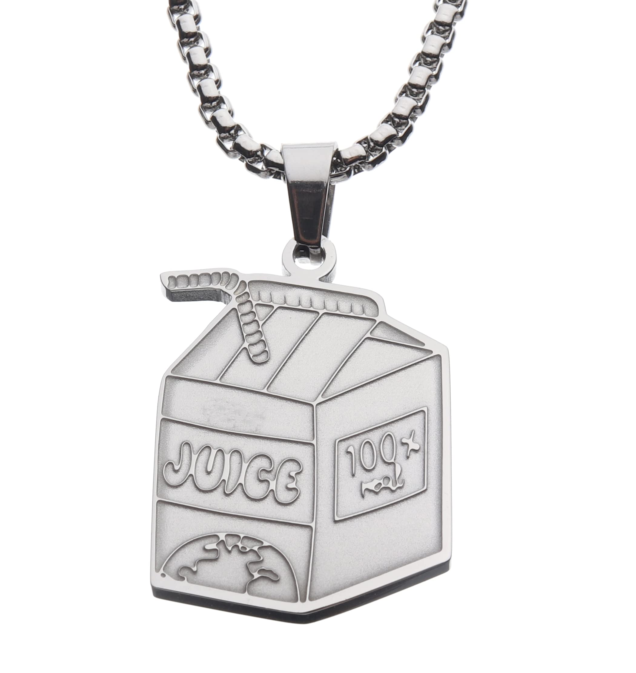 Ridetoxjx Wd Hip Hop Rapper Pendant Chain Necklace (WD), One Size, Metal, not known