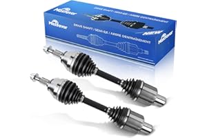 Maxfavor CV Axle Front 4WD Fit for Ram 1500 2012 2013 2014 2015 2016 2017 2018 2019 2002 2021 2022 Ram 1500 Classic 2019 2020 CV Axles SLT SL Tradesman 3.6L 5.7L, A Pair Left Right CV Axle Joint Shaft