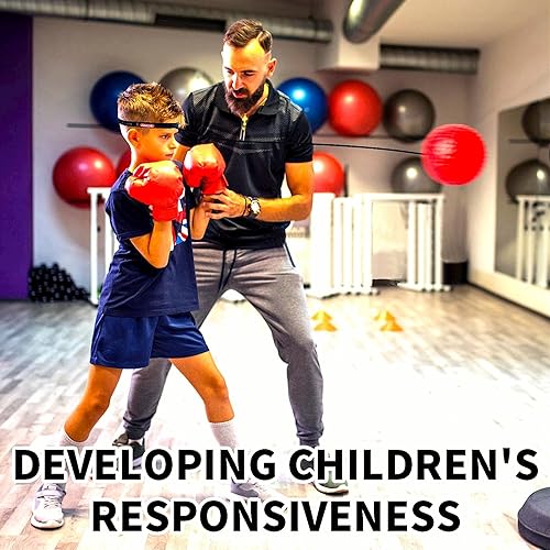 Boxing Reflex Ball Sports Reaction Set With Adjustable Headband