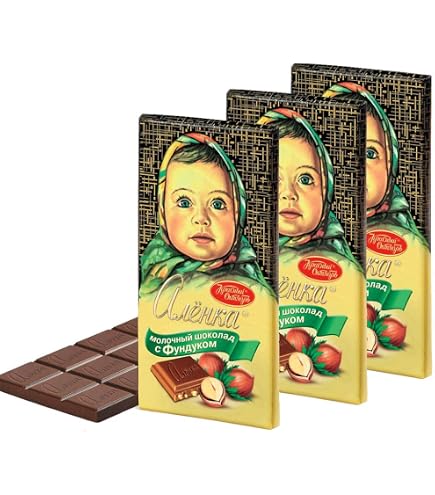Amazon.com : Milk Chocolate Alenka 100 gram bars (set of 4) | Four