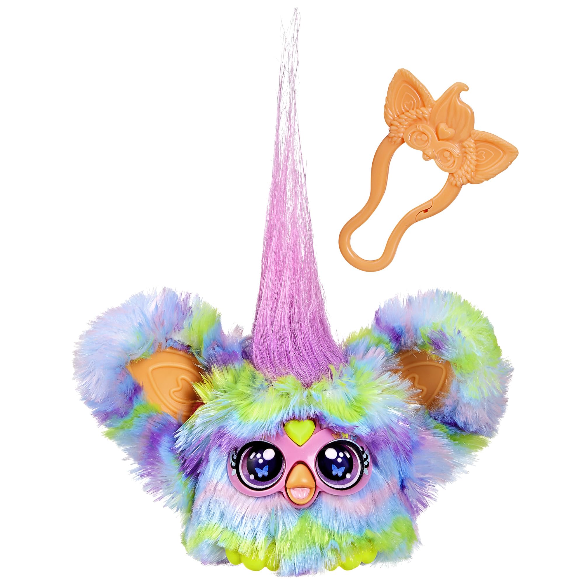 Furby Furblets Swee-Dee Spring Mini Plush Toy, Cute Plushies, Fun Interactive Toy for Kids