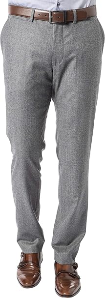 Rene Lezard Herren Hose Pant Grosse 52 Farbe Grau Amazon De Bekleidung