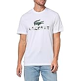 Lacoste Mens Printed Jersey T-Shirt