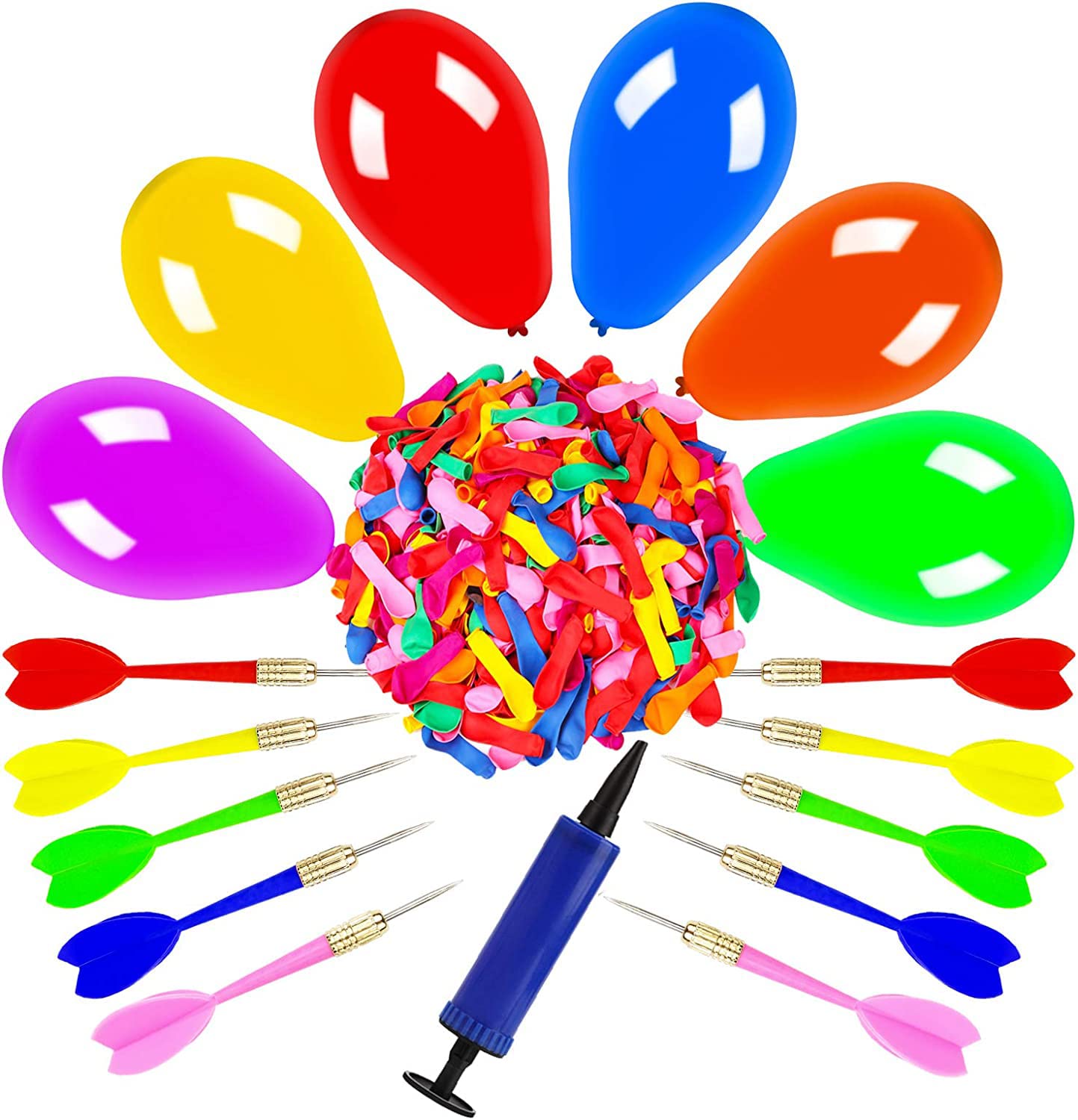 OOTSR Dart Balloon Game Set Includes 500 Balloons