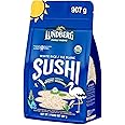 Lundberg Organic Sushi Rice - Regenerative Organic Certified Short Grain Japanese-Style White Sticky Rice, Gluten Free, Resea