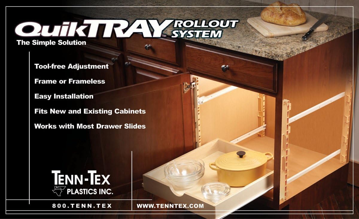 QuikTRAY Rollout System 11/4" Amazon.ca Home & Kitchen