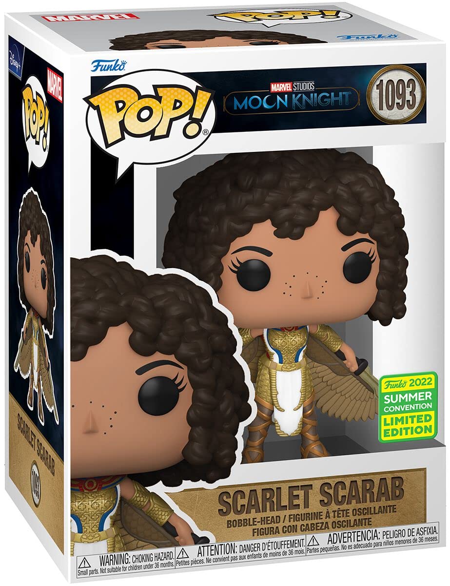 Funko 65332 Pop! Marvel: Moon Knight - Scarlet Scarab (2022 Summer Convention Exclusive) #1093