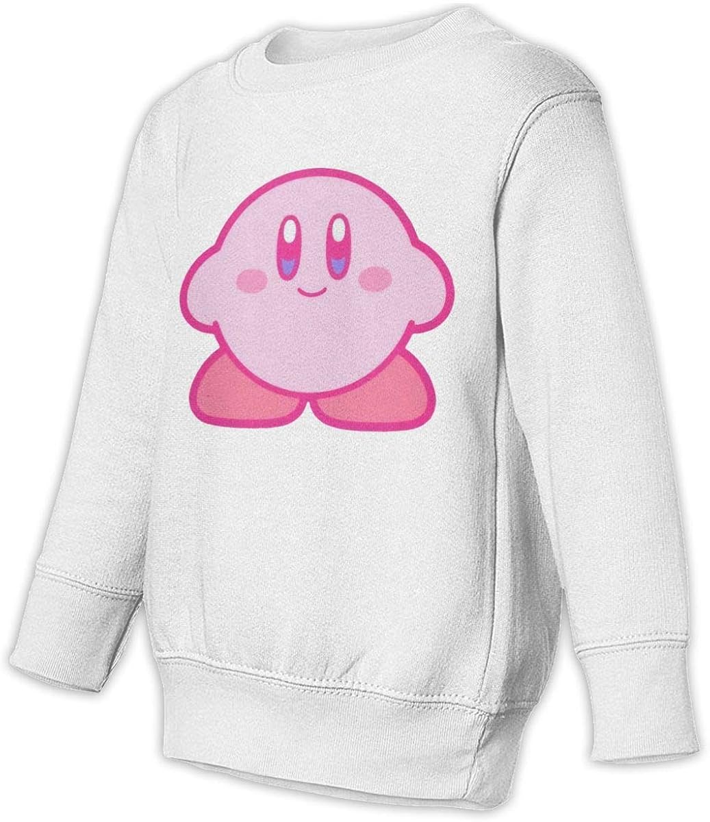 Amazon.com: Kirby's Adventure Girls Boys Fashion Crew Neck Print Sweatshirt Hoodies: Clothing