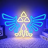 JanHune LOZ Gaming Neon Sign Dimmable Game Neon Sign for Gamer Room Decor Neon Lights for Bedroom Boys Teen Gaming Zone Party Decoration