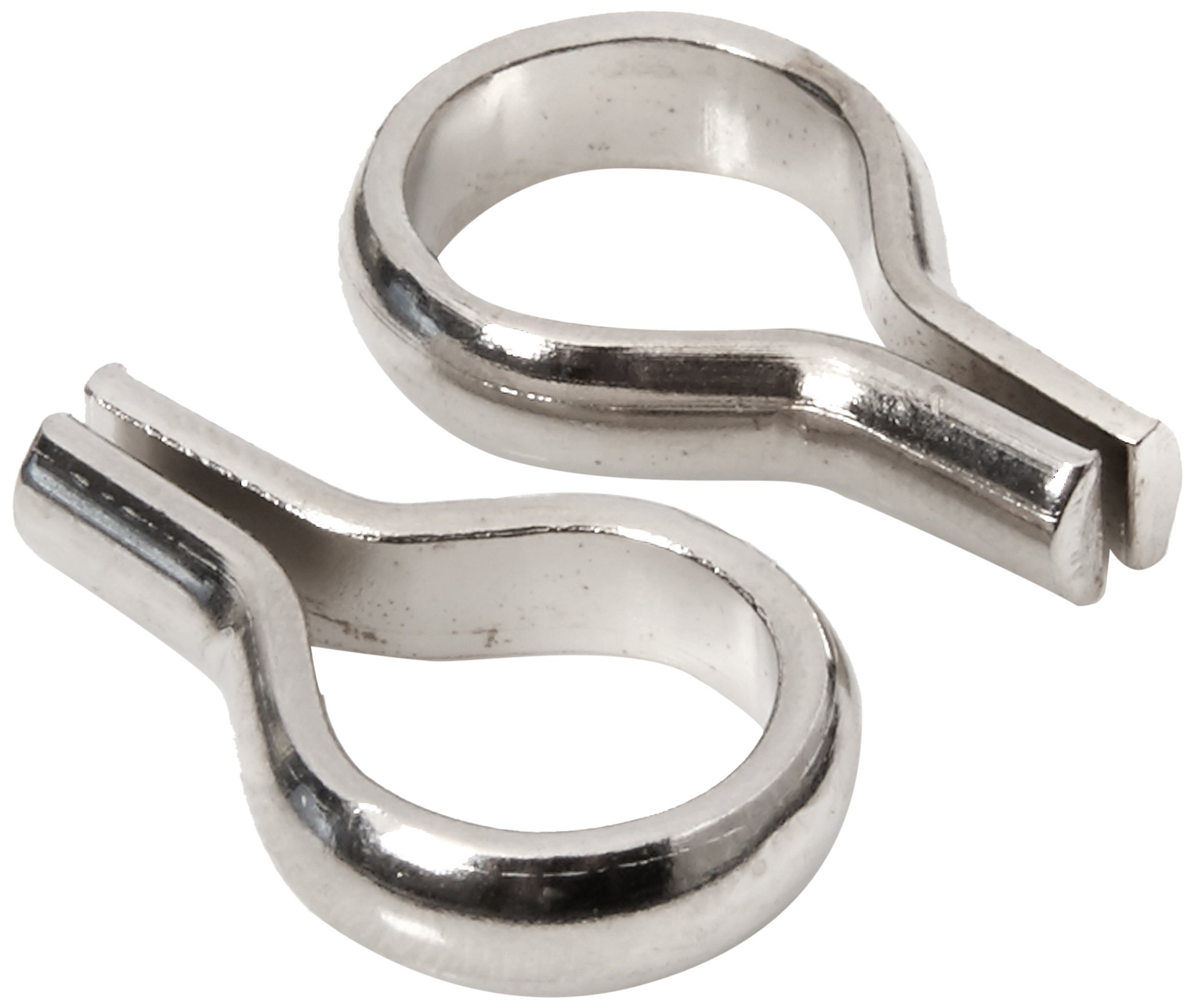 Merriway BH04390 (10 Pcs) Banjo Style Bookcase Stud, Nickel Plated Steel 6mm Diameter - Pack of 10 Pieces