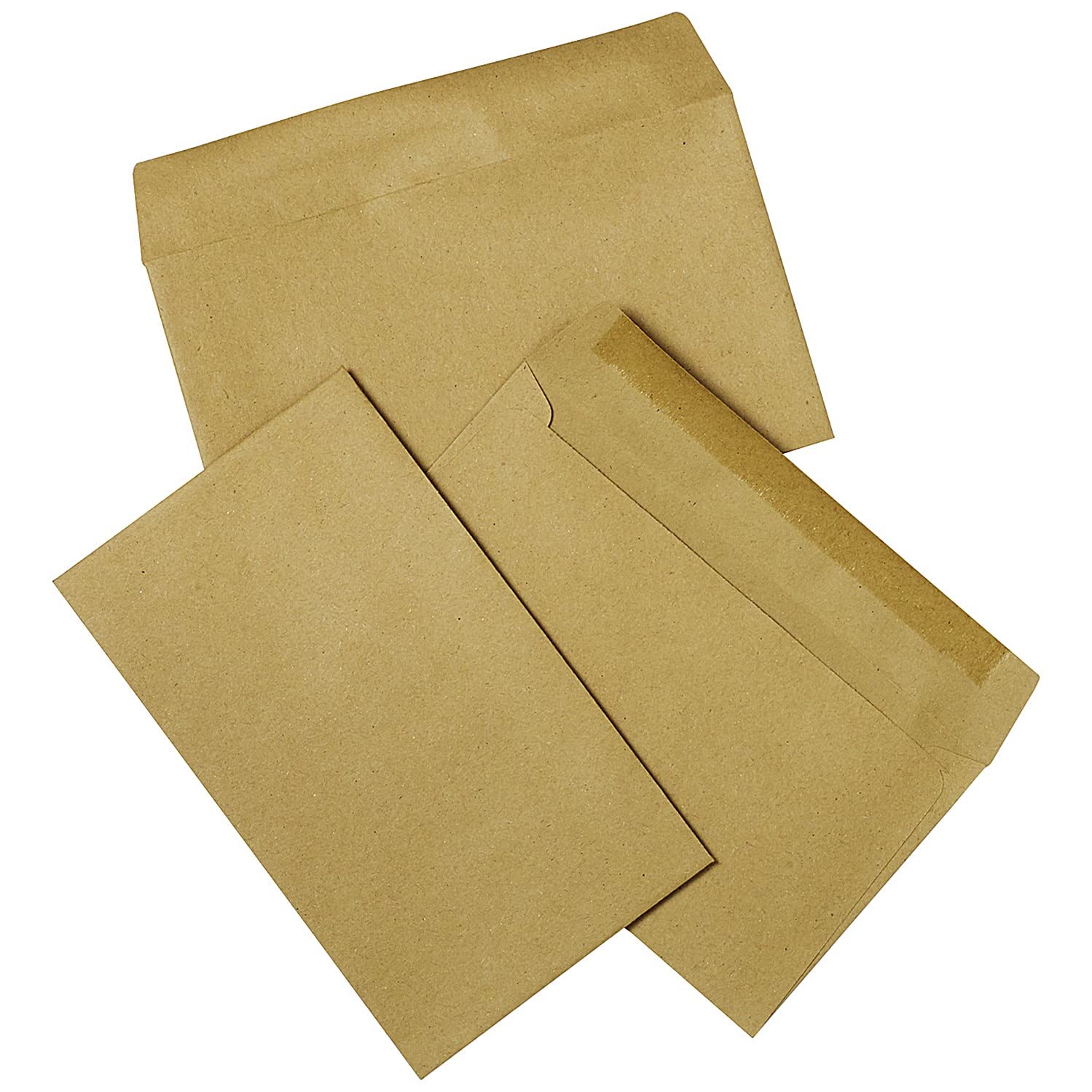 Q-Connect Envelope 89x152mm Wallet Gummed 70gsm Manilla (Pack of 1000)