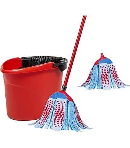 Balai déshydraté 2 en 1, rotation à 360 degrés, nettoyage des murs, balai à essorage automatique pour nettoyage du sol, serpillère en microfibre humide et sèche, amovible, tête de balai très Balai déshydraté 2 en 1, rotation à 360 degrés, nettoyage des murs, balai à essorage automatique pour nettoyage du sol, serpillère en microfibre humide et sèche, amovible, tête de balai très