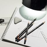 Derwent Graphic Medium Graphite Pencils Set of 4 Professional Quality view 4