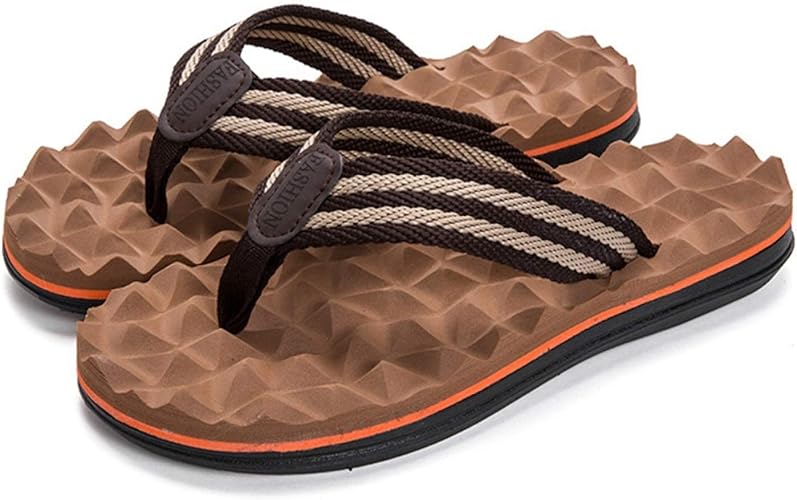 Amazon Donahutt03 サンダル メンズ ビーチサンダル トングサンダル ファッションサンダル 厚底 高級 滑り止め 軽量 通気 滑り止め 歩きやすい 吸汗 防臭 アウトドア 室内 室外履き 大きいサイズ シューズ アウトドアサンダル ビーチサンダル